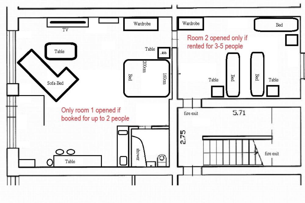 Elite Flats Two Bedroom Utena Eksteriør bilde
